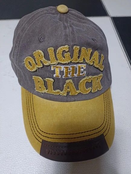Japanese Brand Retro Letter Embroidery Adjustable Baseball Cap Vintage Size ONE SIZE - 1 Thumbnail