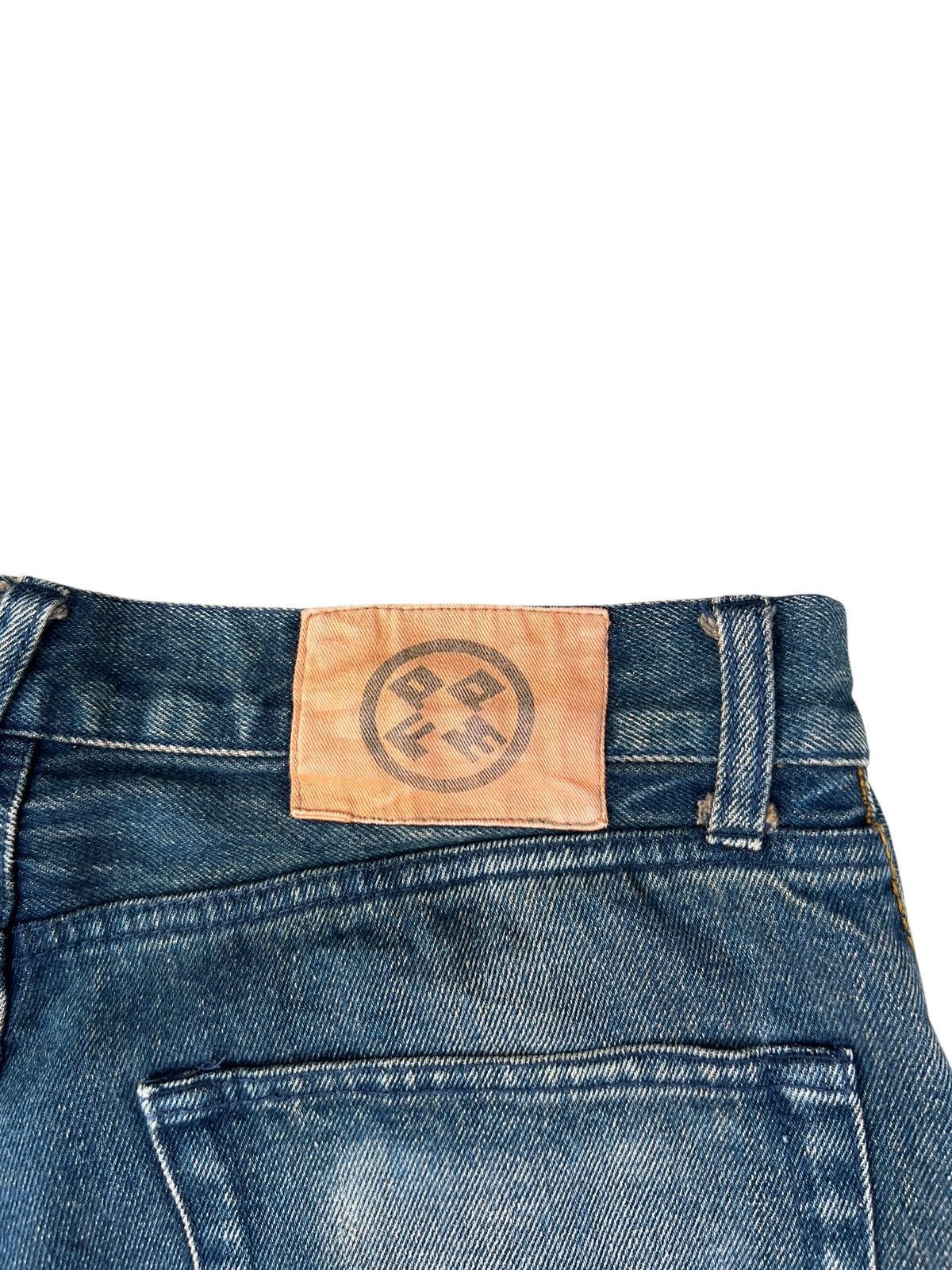PPFM Vintage PPFM Faded Denim Regular Jeans Size US 31 - 16 Thumbnail