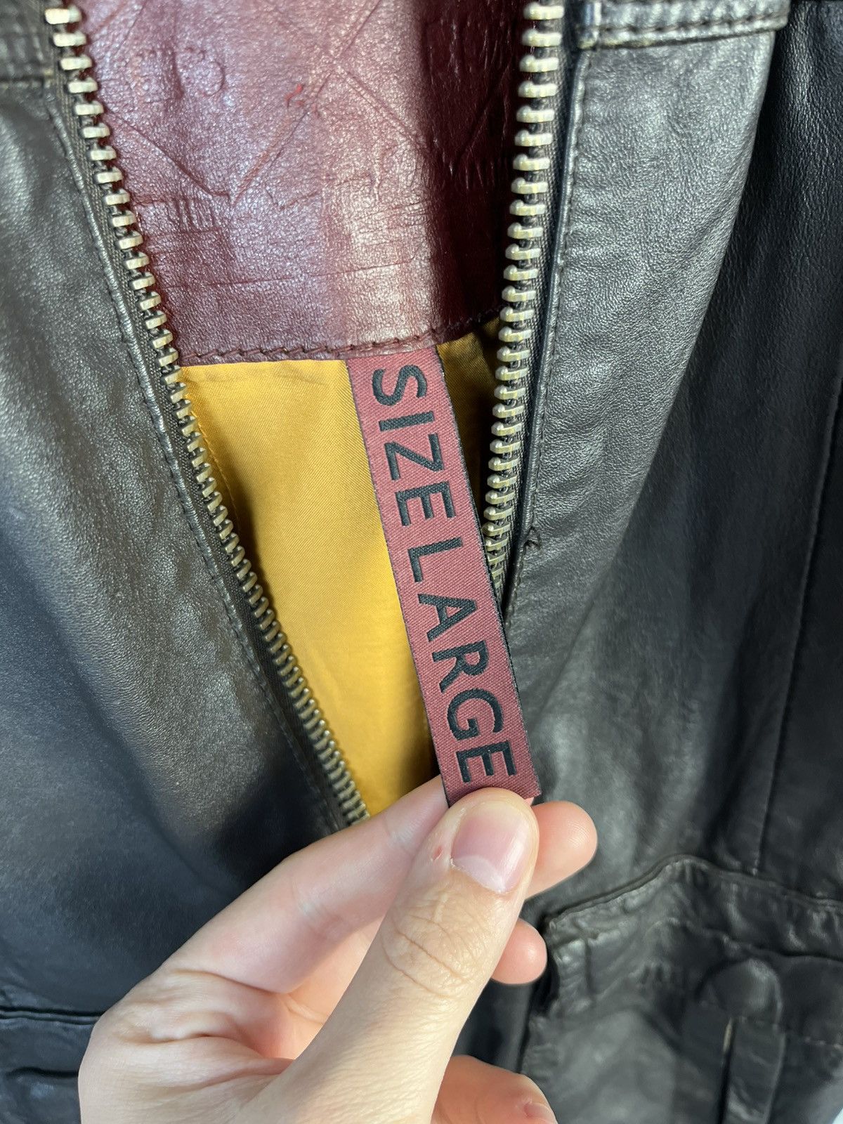 Superdry Luxury Y2K Learher Full Zip Jacket