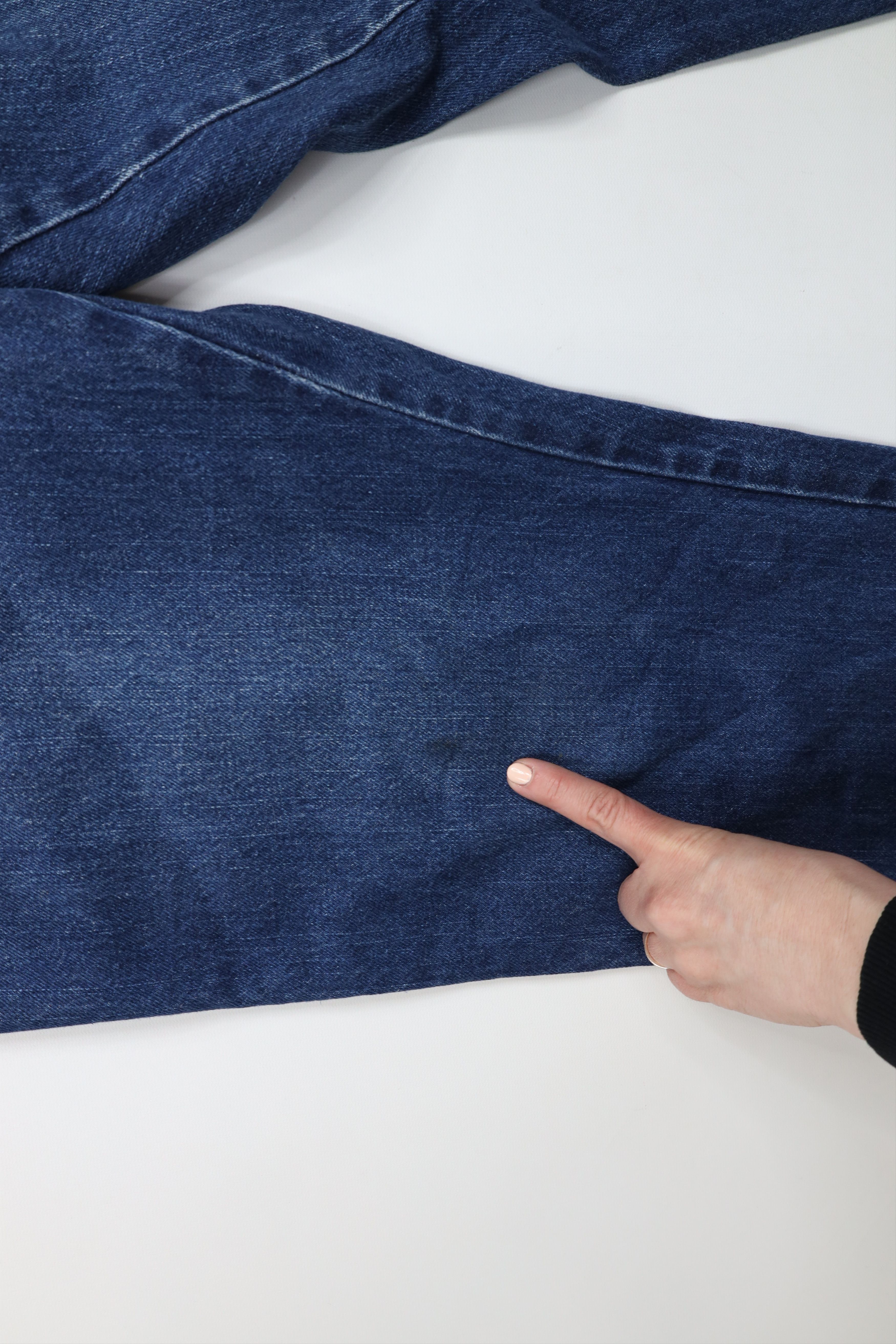 Dickies × Vintage Vintage Dickies Spell Out Wide Leg Denim Jean Blue Cotton Size US 38 / EU 54 - 8 Thumbnail