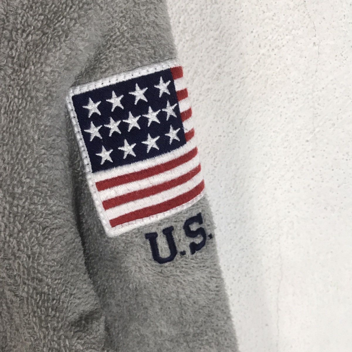 Polo Ralph Lauren × RRL Ralph Lauren × Ralph Lauren 🔥Rare🔥Polo Ralph Lauren Big Logo Fleece Half Zip Sweatshirt Size US S / EU 44-46 / 1 - 5 Thumbnail