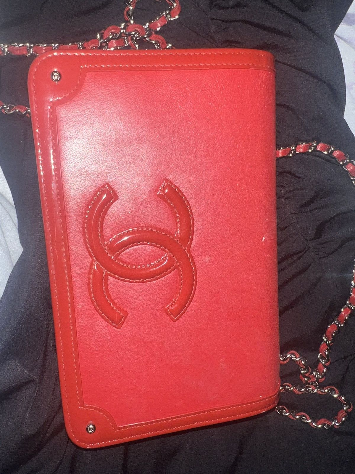 Chanel vintage red chanel bag Size ONE SIZE - 2 Thumbnail