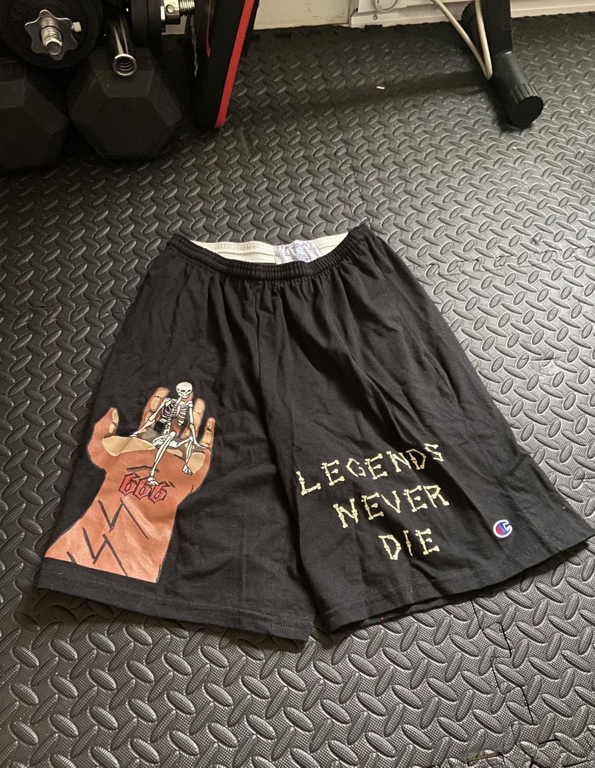 Juice Wrld LND champion shorts