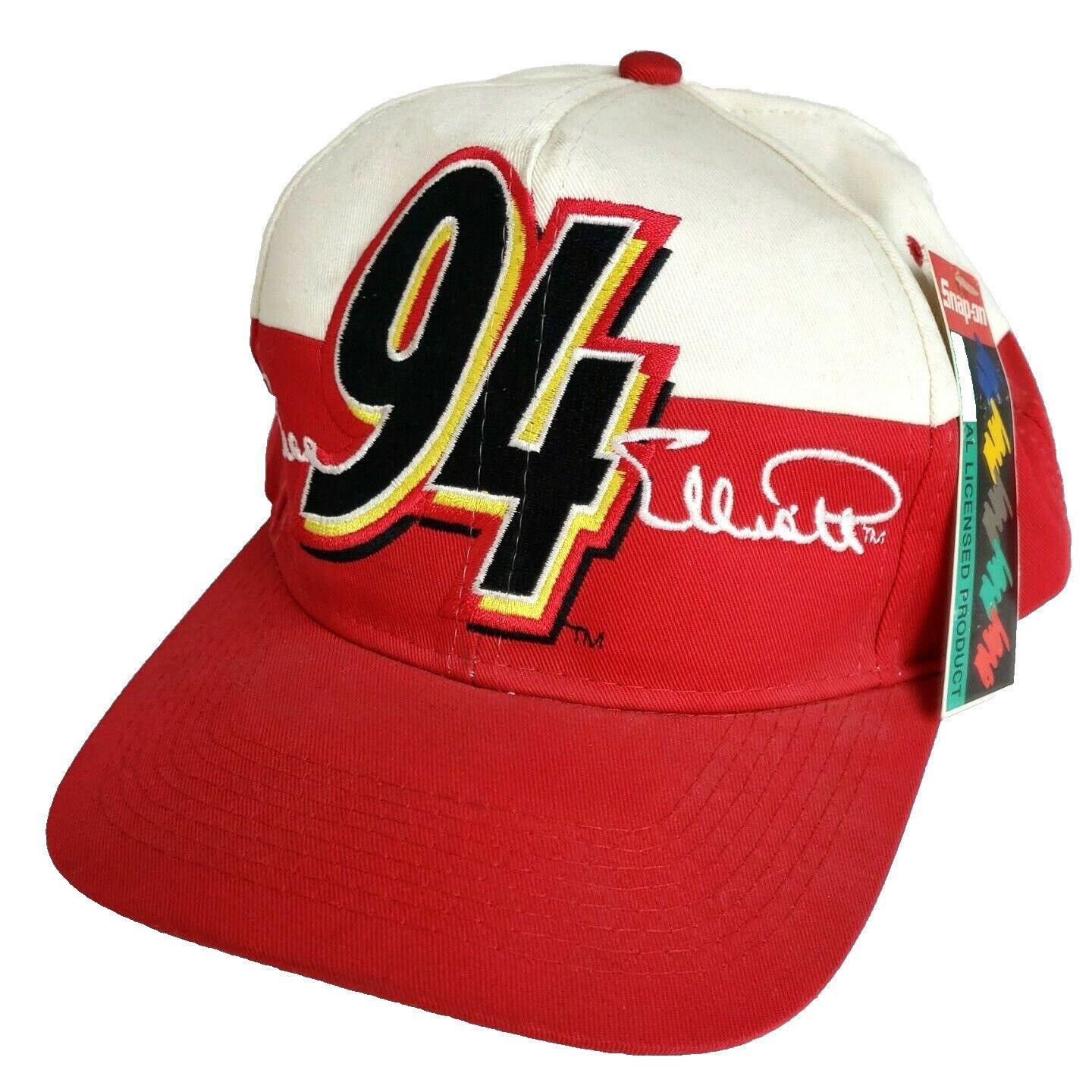 Vintage Vintage Snap On Tools NASCAR Hat Bill Elliott 94 Red Ball Ca Size ONE SIZE - 1 Thumbnail