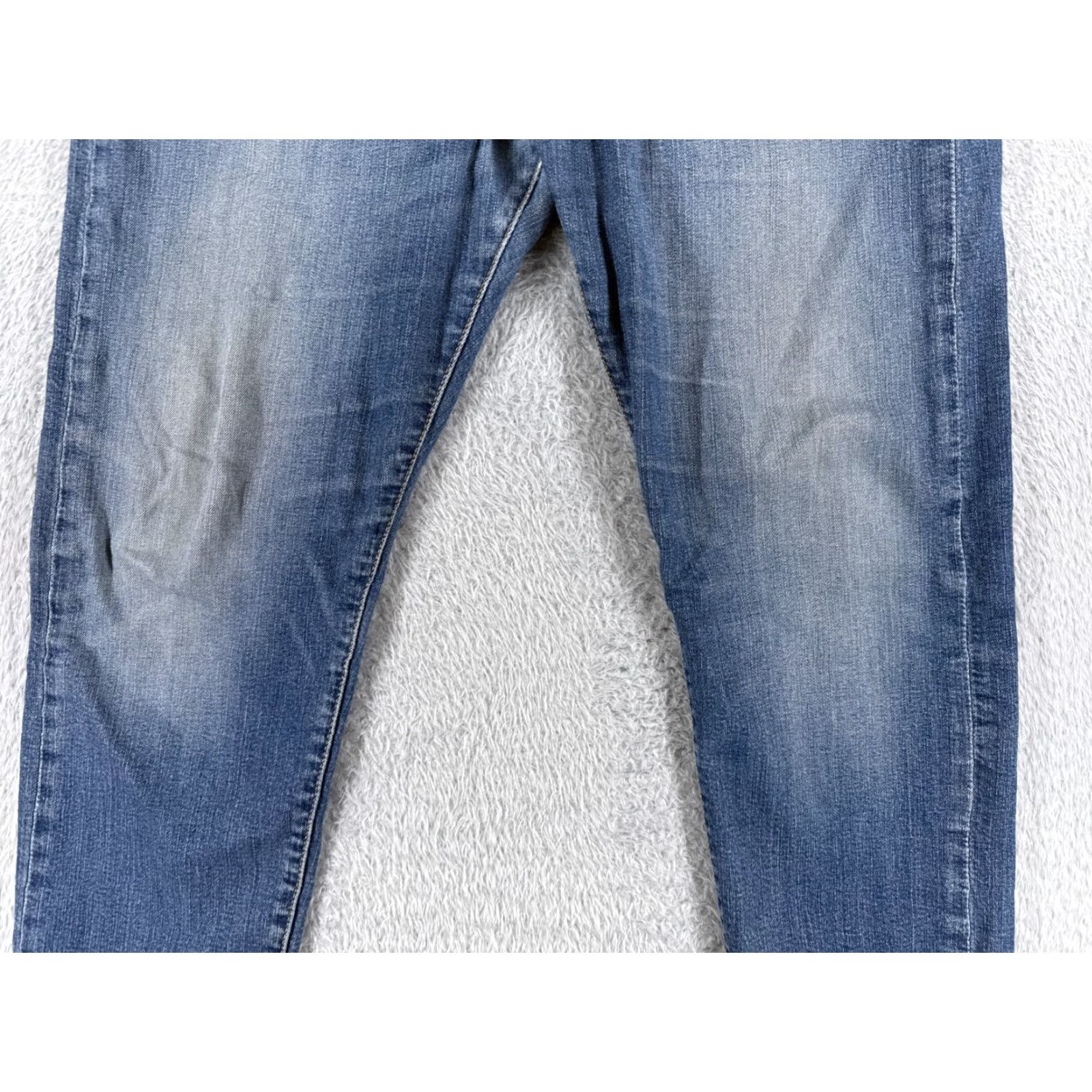 Levi's Levis Jeans Mens Slim 502 Denim Blue 36x28 Cotton Blend 5-Pocket Straight Size US 36 / EU 52 - 3 Thumbnail