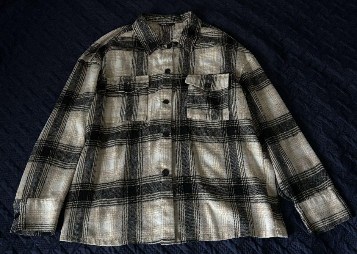 Shein SHEIN Plaid Flannel Shacket Size XL / US 12-14 / IT 48-50 - 1 Thumbnail