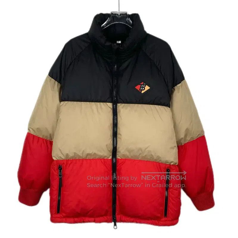 Burberry Burberry Men's Color-Block Down Jacket in Size S. Size US S / EU 44-46 / 1 - 1 Thumbnail