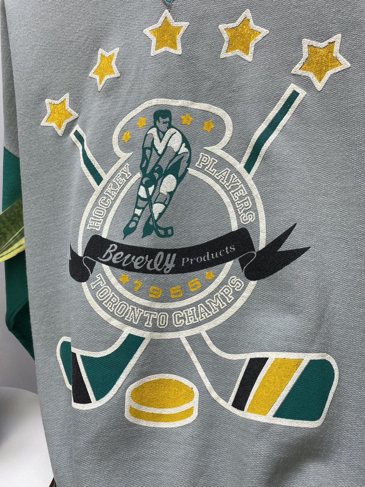NFL × NHL Vintage Beverly Toronto Champs 1955 Hockey Player Sweatshirt Size US M / EU 48-50 / 2 - 10 Thumbnail