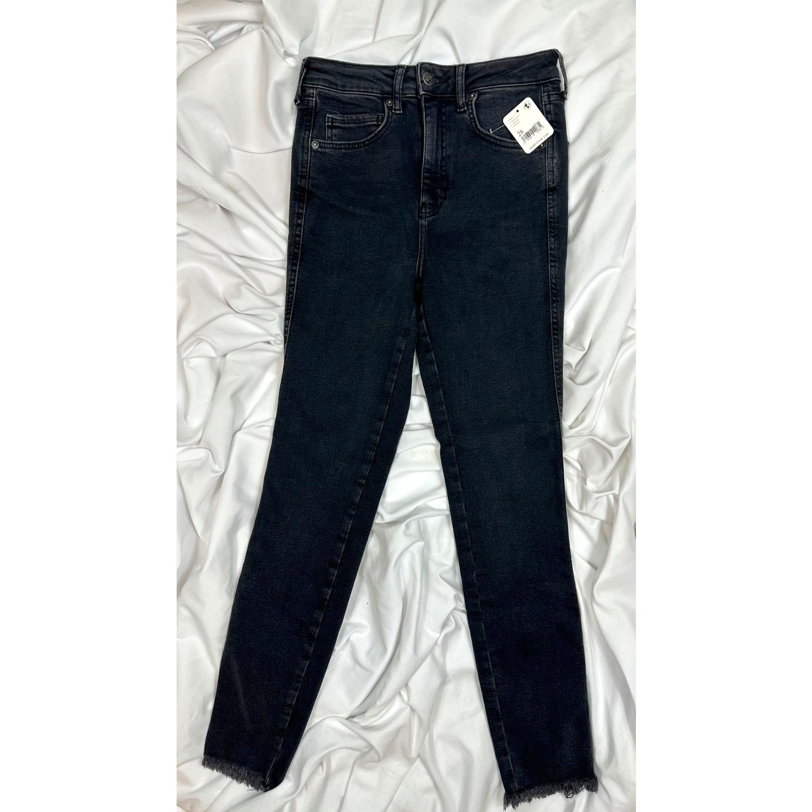 Free People Free People High Rise Jeggings Black size 28 Size 28" / US 6 / IT 42 - 7 Thumbnail