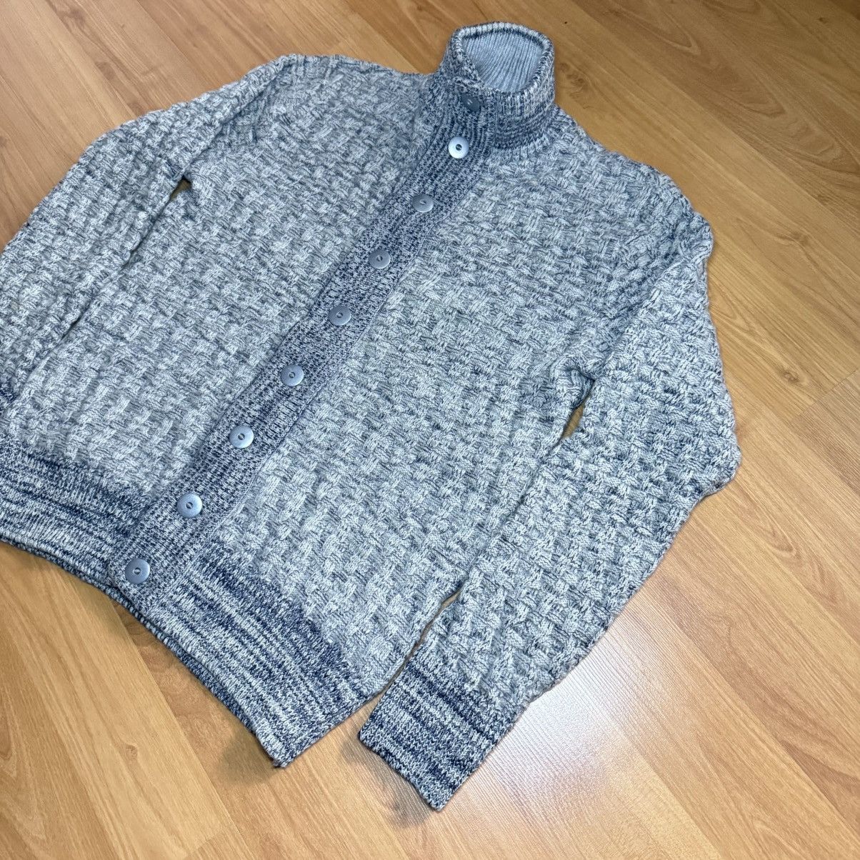 S.N.S. Herning S.N.S Herning Rare Heavy Knitted Pure Wool Sweater Cardigan Size US M / EU 48-50 / 2 - 3 Thumbnail
