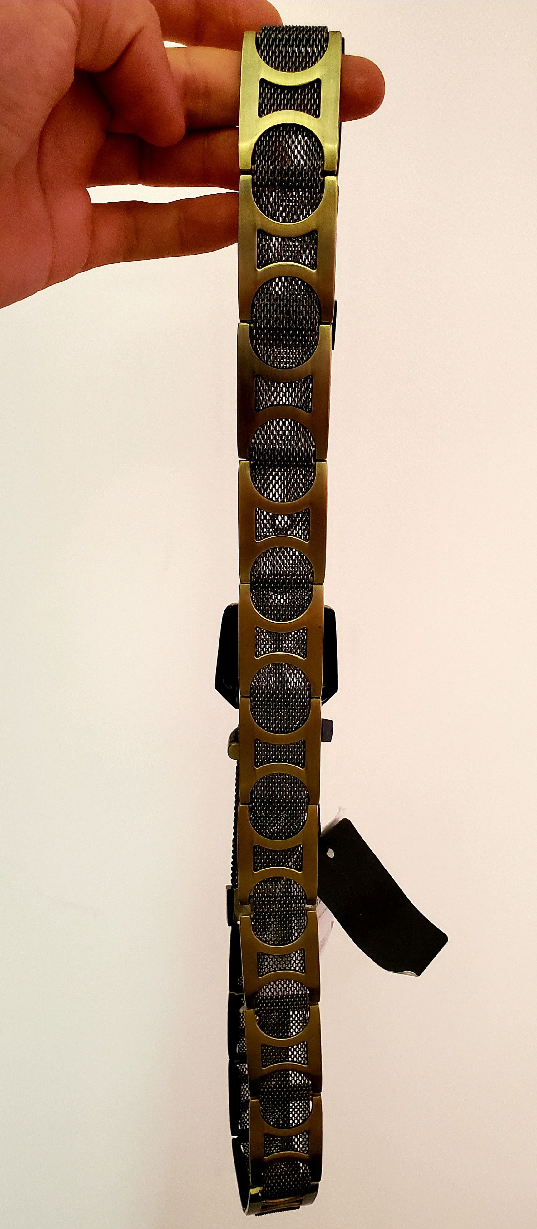 Japanese Brand × Vintage Vintage V2k Metal Belt size L length 108 cm Size 34 - 5 Thumbnail
