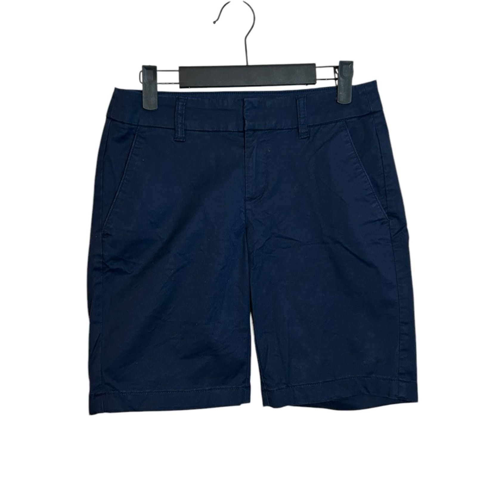 J.Crew J.Crew Navy Blue Frankie 9” Bermuda Shorts Size 24" / US 00 / IT 34 - 1 Thumbnail