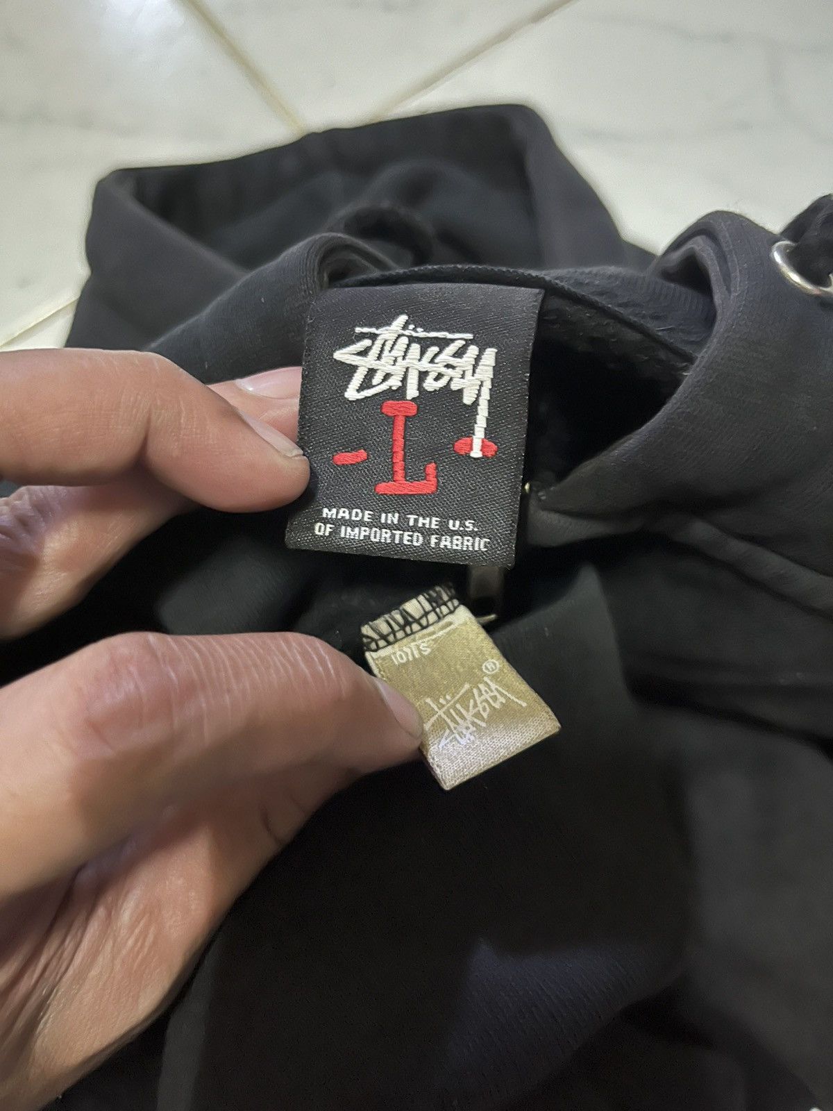 Stussy stussy vintage pull zip hooded jacket Size US L / EU 52-54 / 3 - 3 Thumbnail