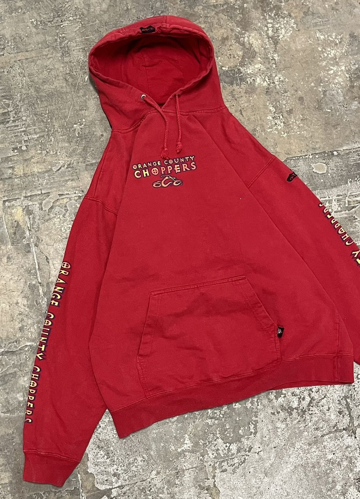 Crazy rare y2k Orange County choppers biker skater hoodie
