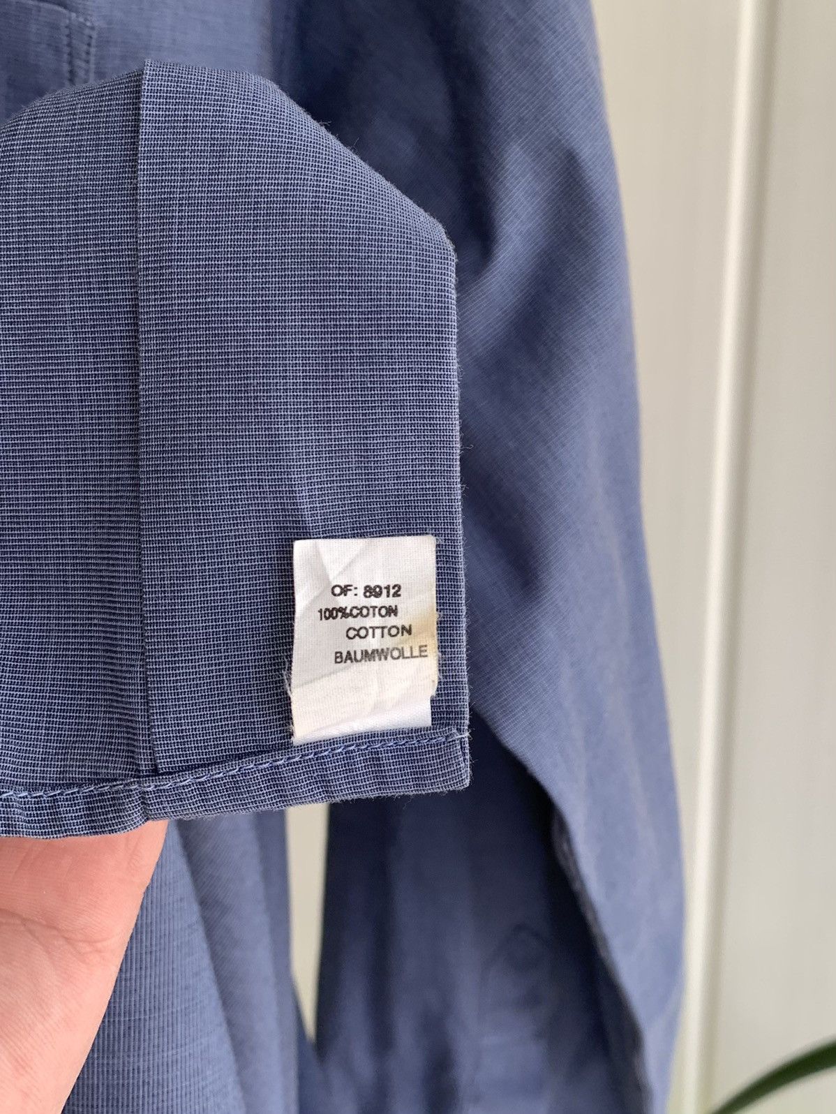 Christian Dior Monsieur Christian Dior Vintage Long Sleeve Button Shirt Size L XL Size US XL / EU 56 / 4 - 8 Thumbnail