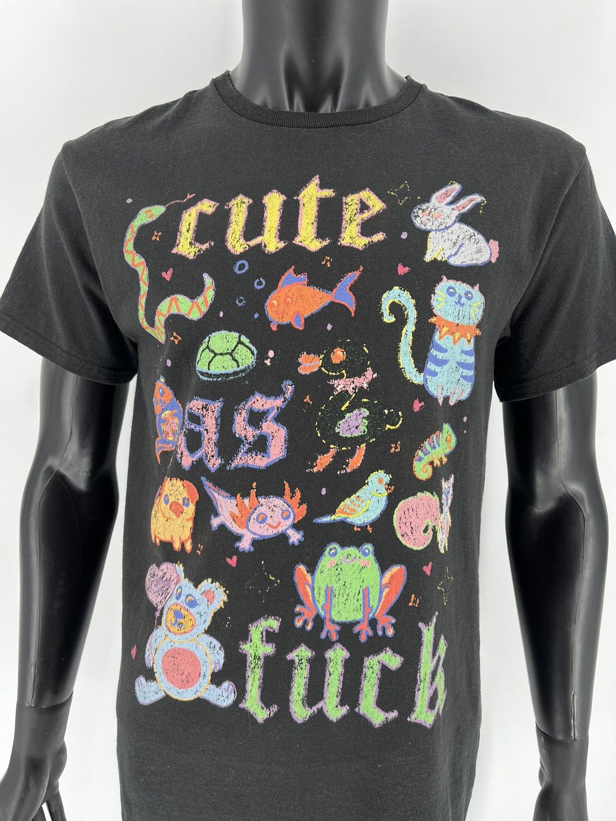 Other Vintage Y2K Adult “ Cute As Fuck” Promo Humor Tee Size US M / EU 48-50 / 2 - 8 Thumbnail