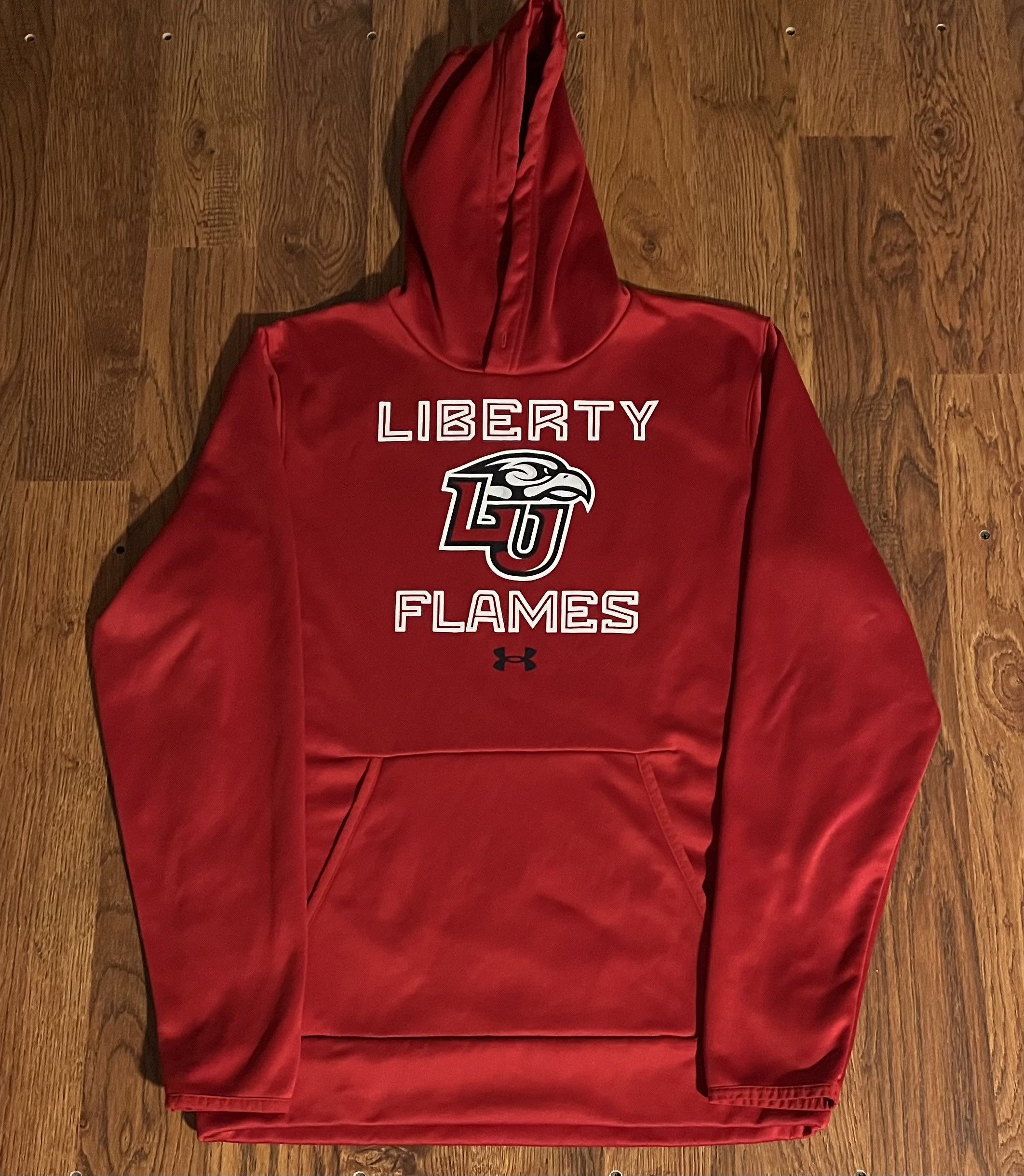 Under Armour Under Armour Liberty Flames pullover hoodie sweatshirt Size US M / EU 48-50 / 2 - 1 Thumbnail