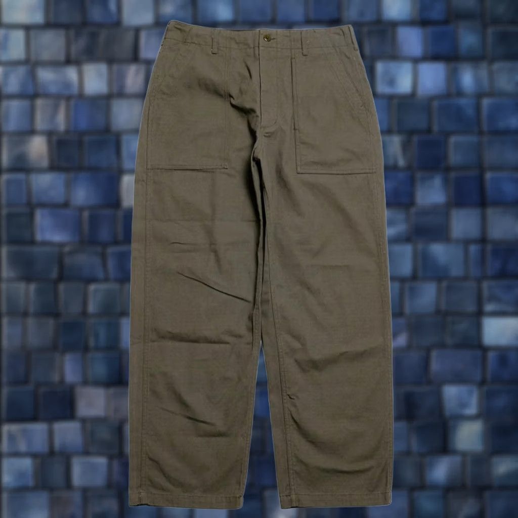 Engineered Garments ENGINEERED GARMENTS FATIGUE PANTS Size XXS Olive COTTON RIPSTOP HEAVYWEIGHT New Size US 29 - 1 Thumbnail