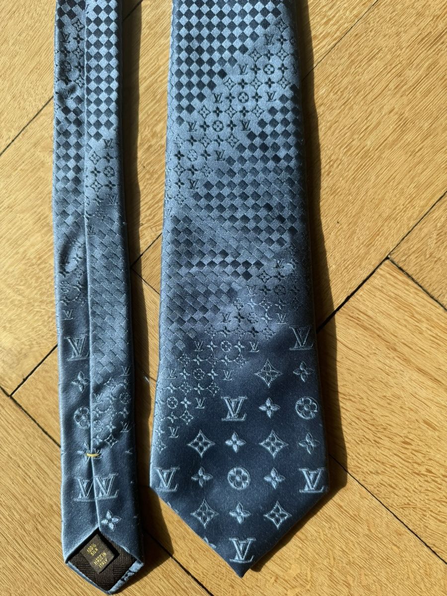 Louis Vuitton Louis Vuitton Monogramm Tie Size ONE SIZE - 5 Thumbnail