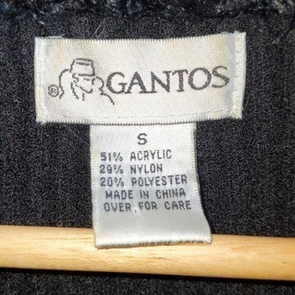 Vintage Gantos Vintage 2 Pc Skirt Suit w Knitted Collars, Sleeves, M Size S / US 4 / IT 40 - 10 Thumbnail