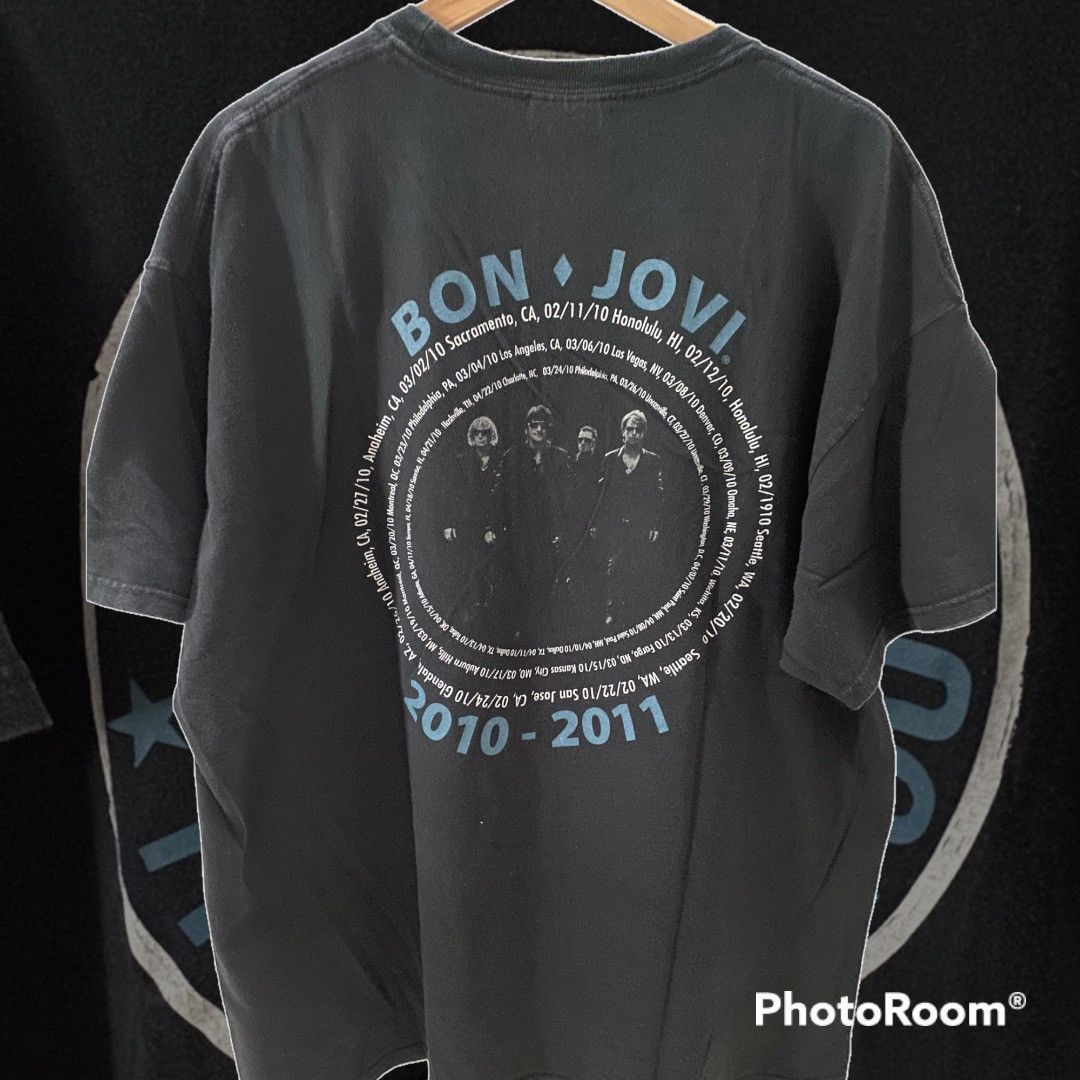 Band Tees × Bon Jovi Bon Jovi - The Circle Tour 2010 Size US XL / EU 56 / 4 - 2 Thumbnail