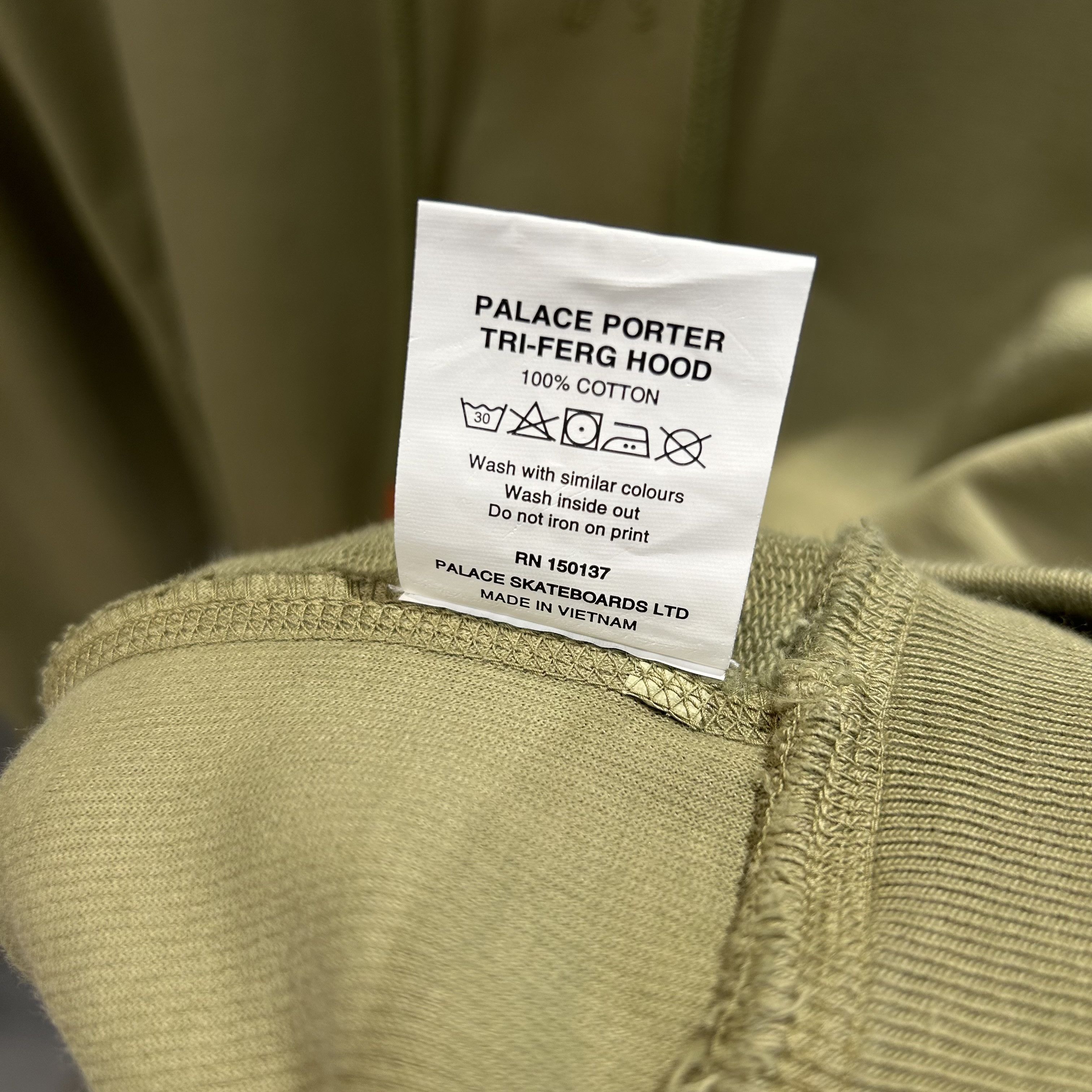 Palace × Porter Palace x Porter Tri Ferg Hoodie Size US S / EU 44-46 / 1 - 6 Thumbnail