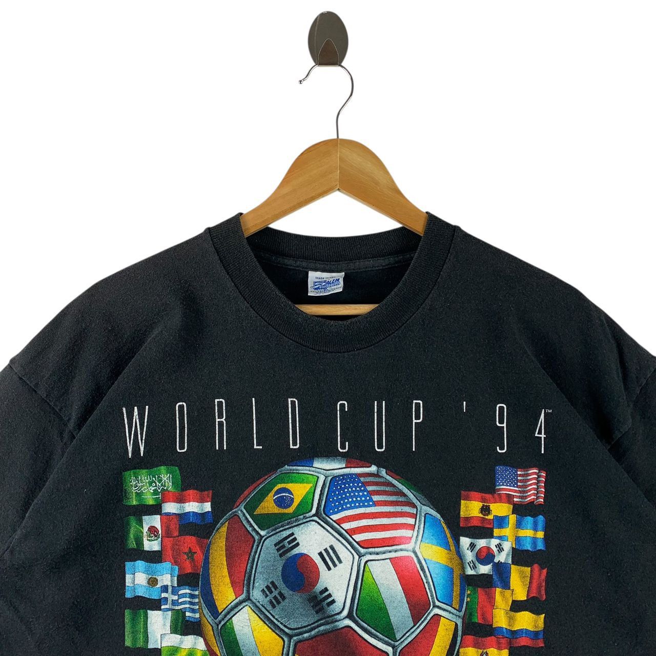 Vintage Vintage 90s WORLD CUP USA 94 big printed tee Size US XL / EU 56 / 4 - 2 Thumbnail