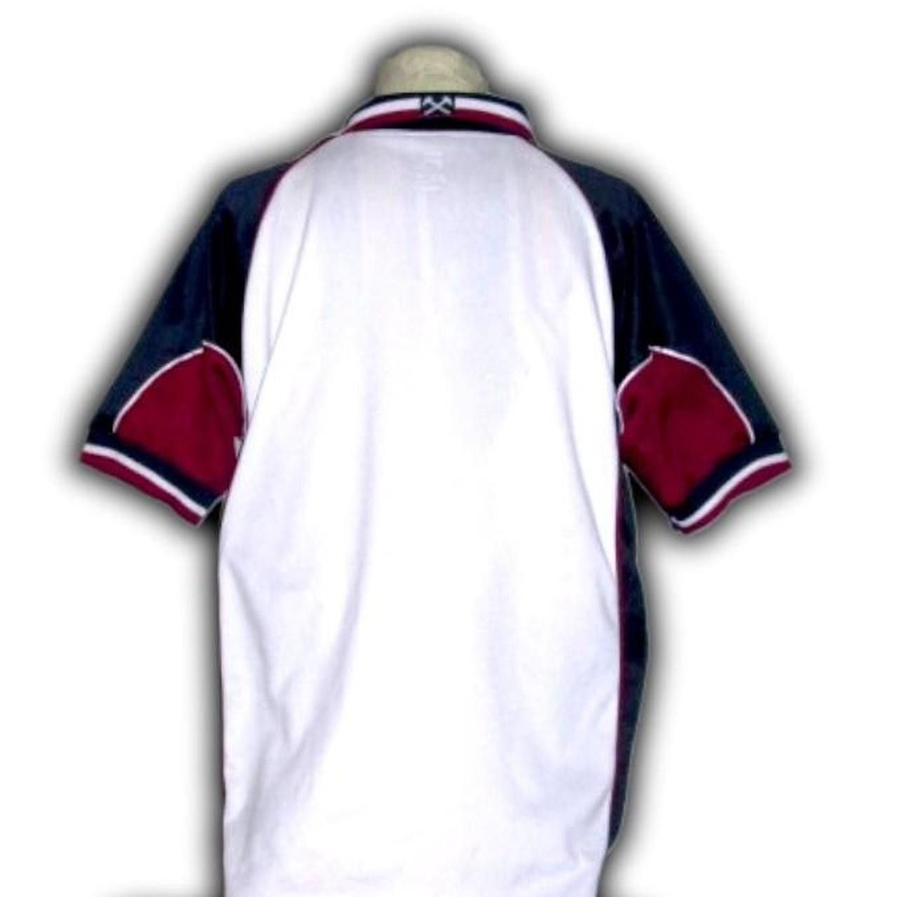 Fila Fc West Ham United 1999 2000 2001 Away Shirt Jersey trikot Size US M / EU 48-50 / 2 - 2 Thumbnail