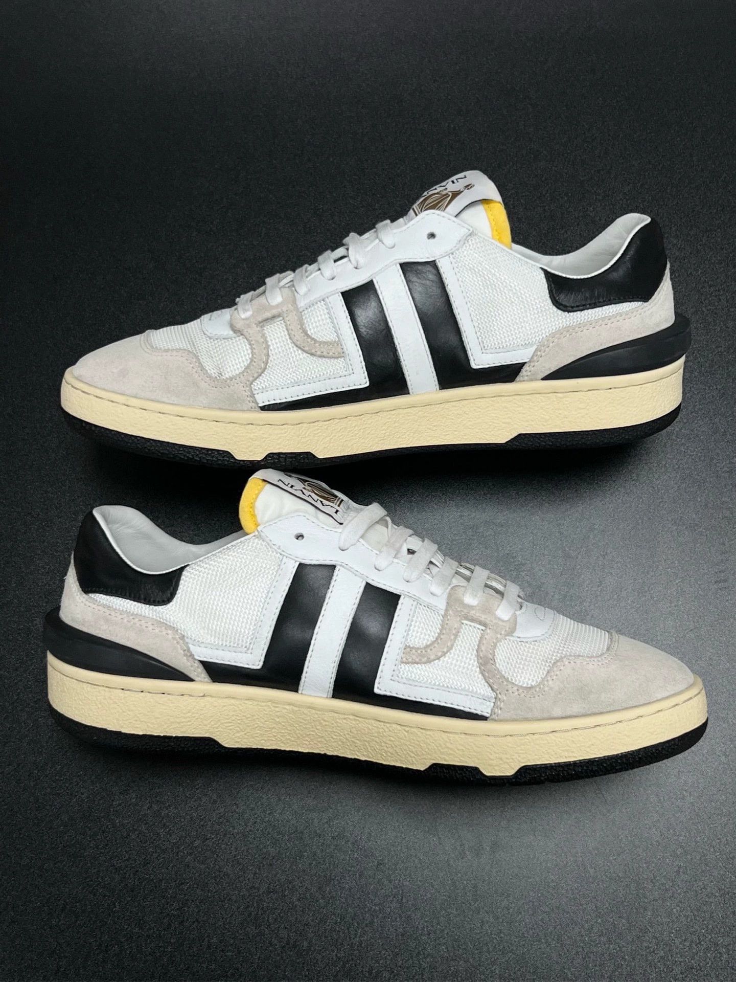 Lanvin lanvin clay black and white sneakers size 42 Size US 9 / EU 42 - 6 Thumbnail