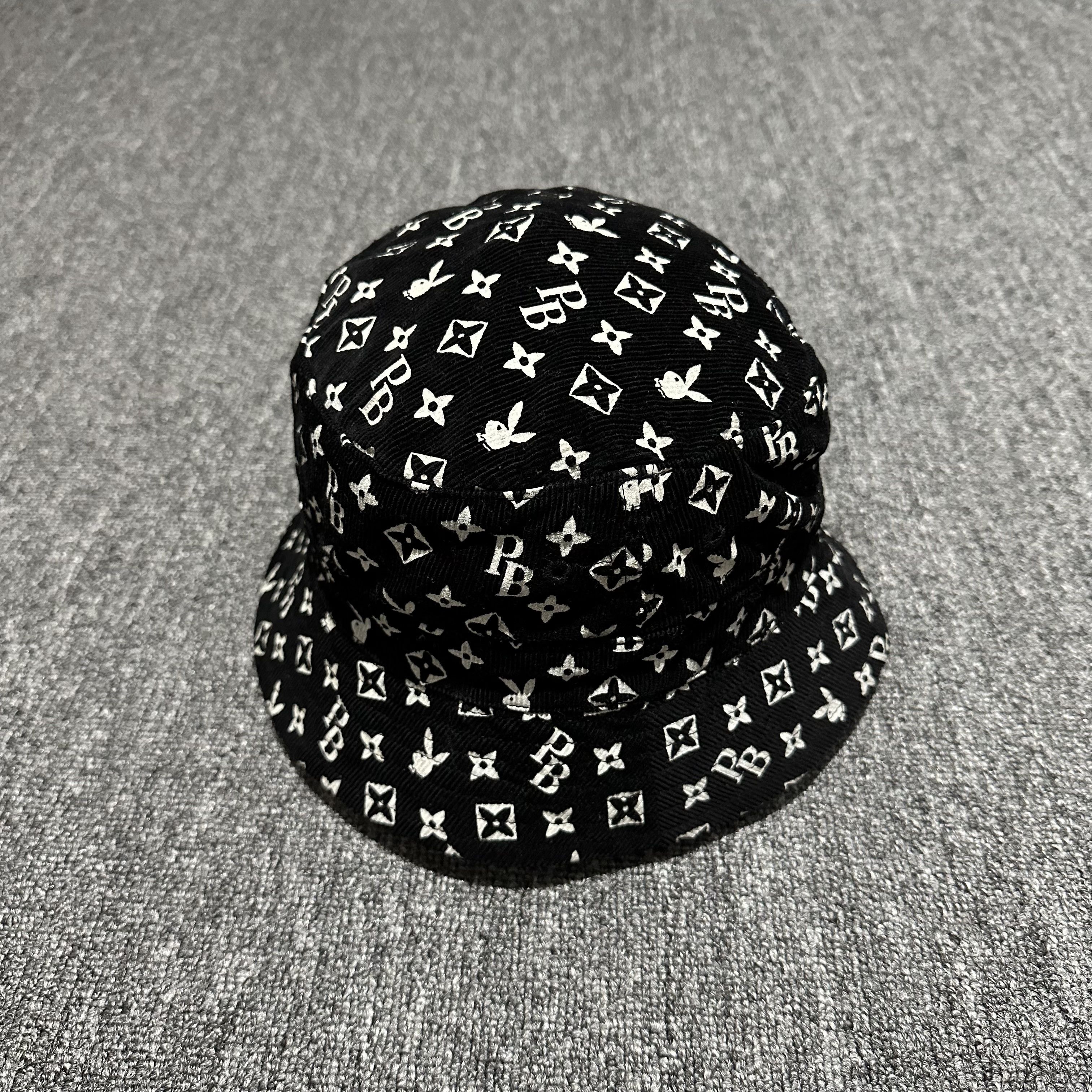 Playboy Vintage Playboy Louis Vuitton Corduroy Bucket Hat Size ONE SIZE - 2 Thumbnail