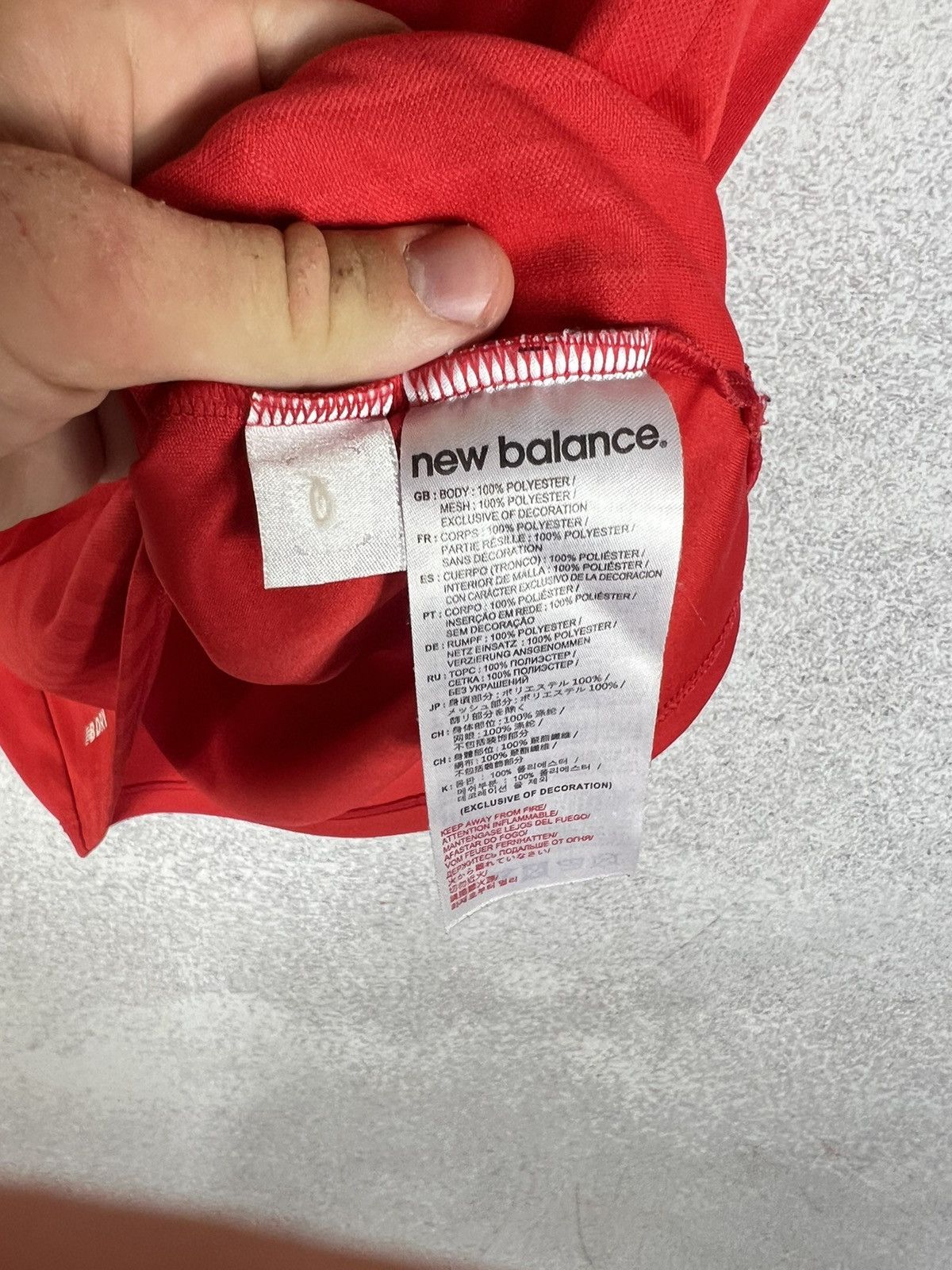 Other FC Liverpool 2015 2016 Home New Balance Soccer Jersey Shirt Size US S / EU 44-46 / 1 - 11 Thumbnail