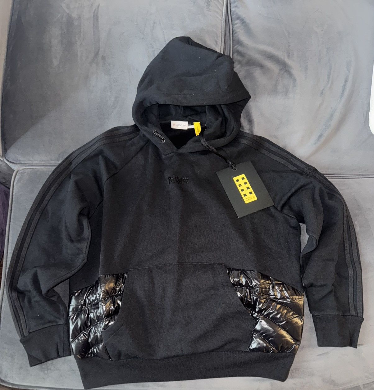 Adidas × Moncler Moncler x Adidas Black Originals Fleece