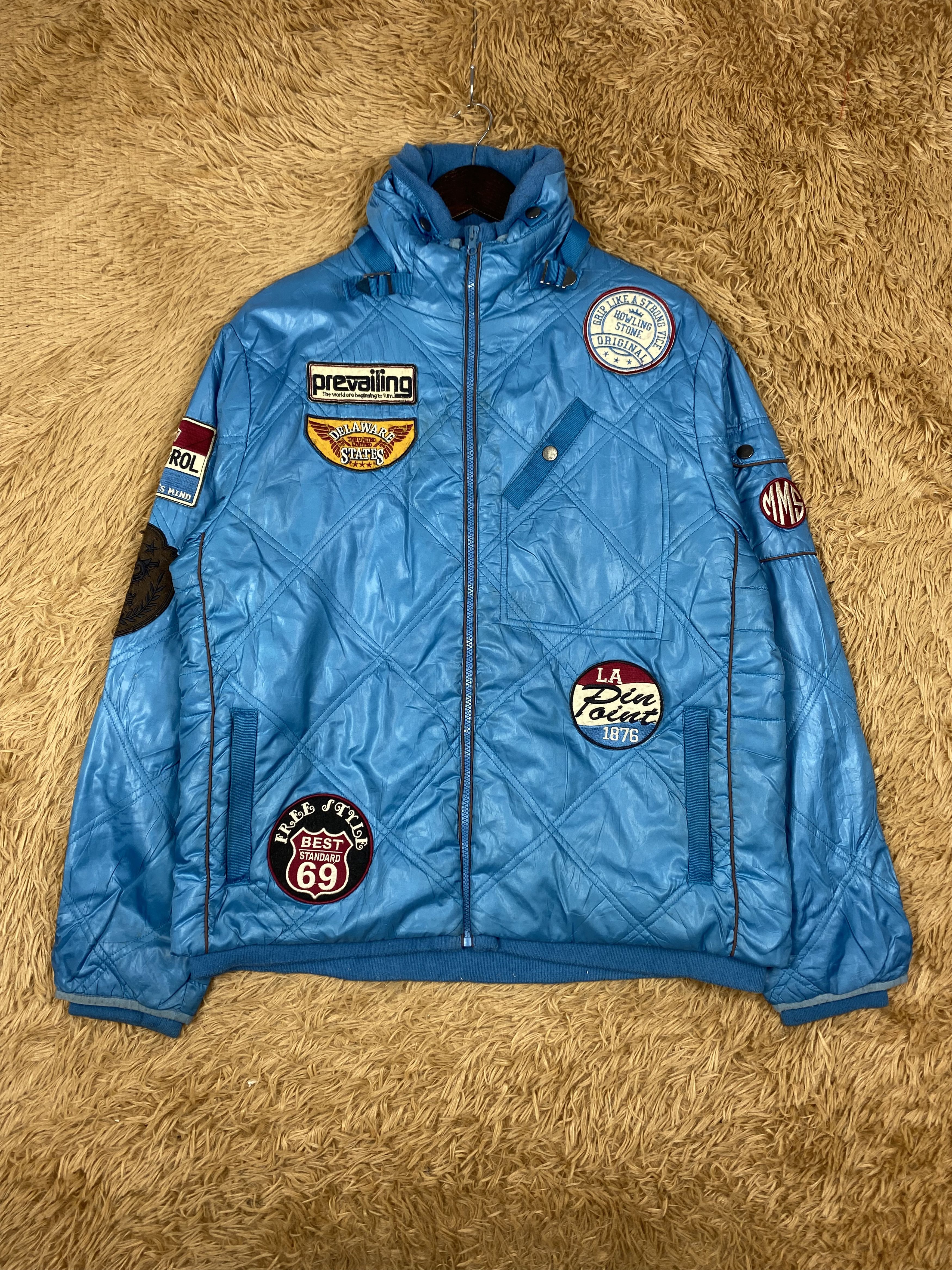 Japanese Brand Vintage Japanese Brand Quilted Puffer Jacket DJ0644 Size US L / EU 52-54 / 3 - 1 Thumbnail