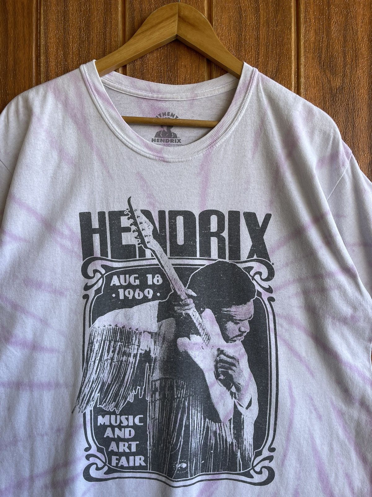 Rare🔥JIMMY HENDRIX🔥Music And Art Fair Tshirt