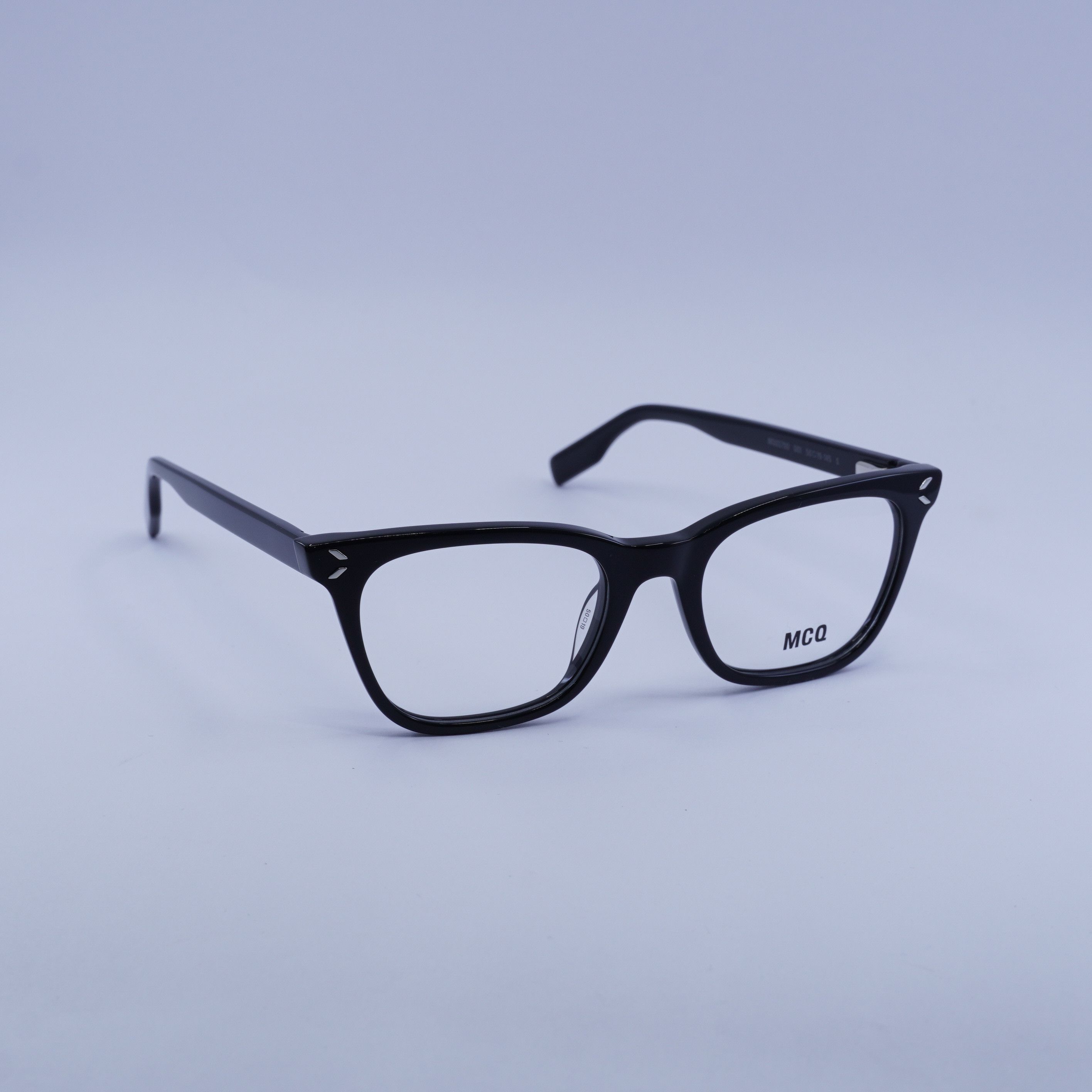 MCQ McQ by Alexander McQueen MQ0379O 001 Eyeglasses Black 50mm Size ONE SIZE - 4 Thumbnail