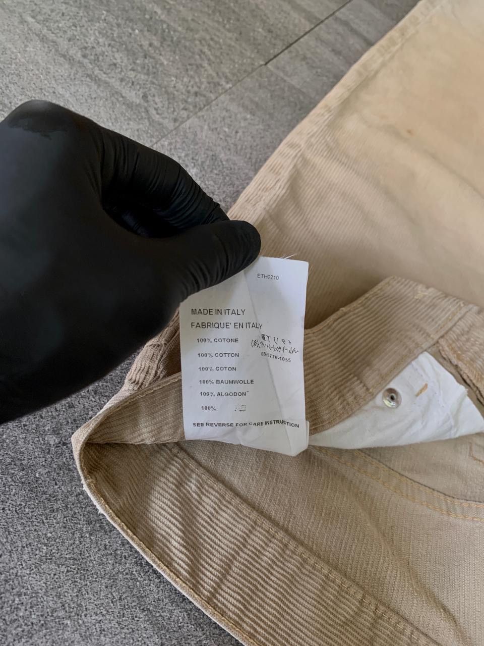 Helmut Lang 2000s Corduroy Jeans Size US 32 / EU 48 - 12 Thumbnail
