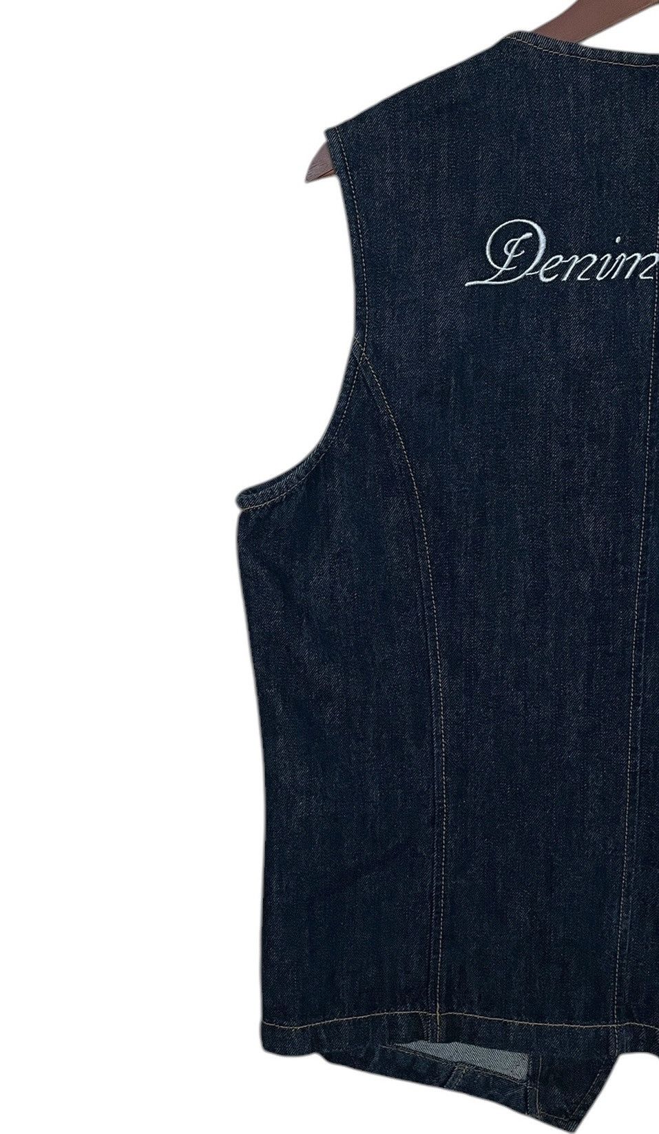 Vintage Vintage Japanese Brand Denim Street Vest 2000s Size US XL / EU 56 / 4 - 7 Thumbnail