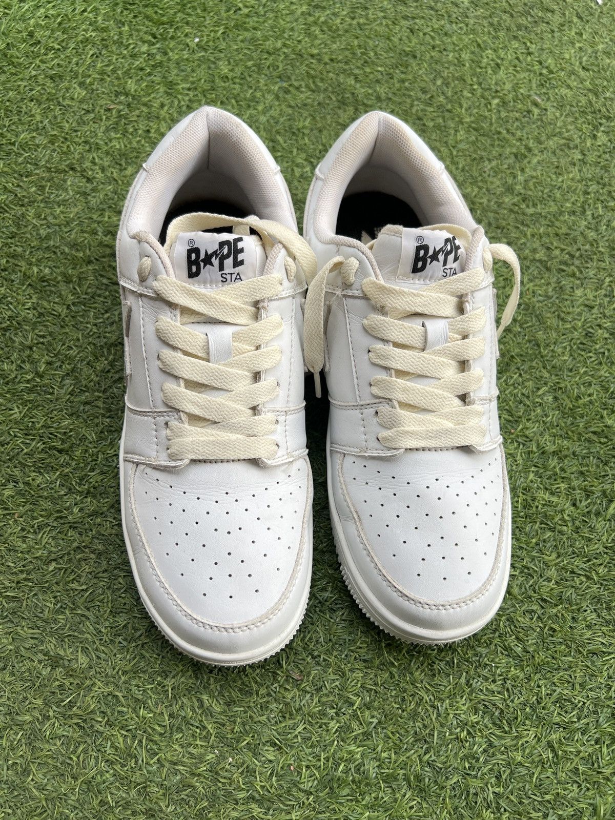 Bape Bape Sta Low White OG Size US 9.5 / EU 42-43 - 4 Thumbnail