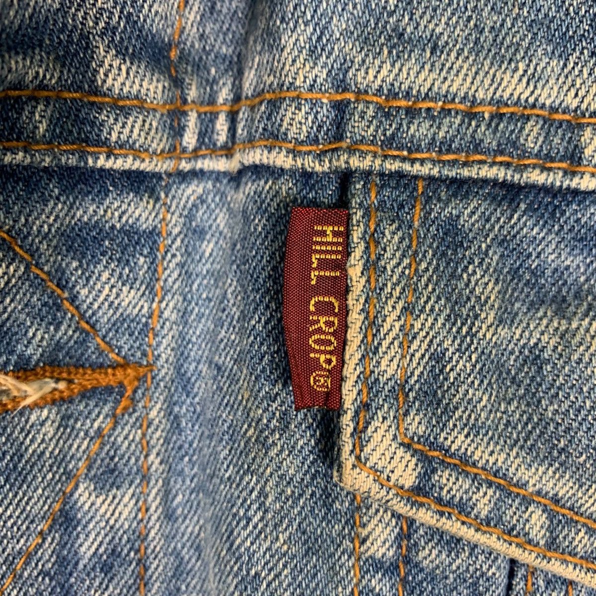 Japanese Brand HILL CROP Western Wear Denim Jacket #0859-C38 Size US M / EU 48-50 / 2 - 15 Thumbnail