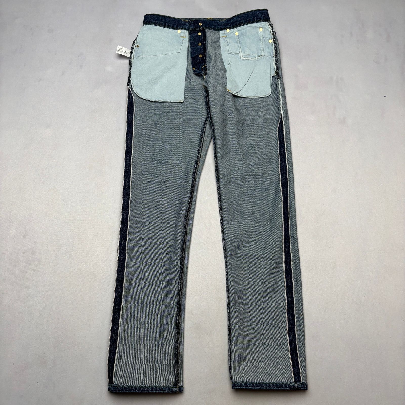Sid Mashburn $325 Sid Mashburn Japanese Selvedge Indigo Jeans 32x32 Size US 32 / EU 48 - 3 Thumbnail