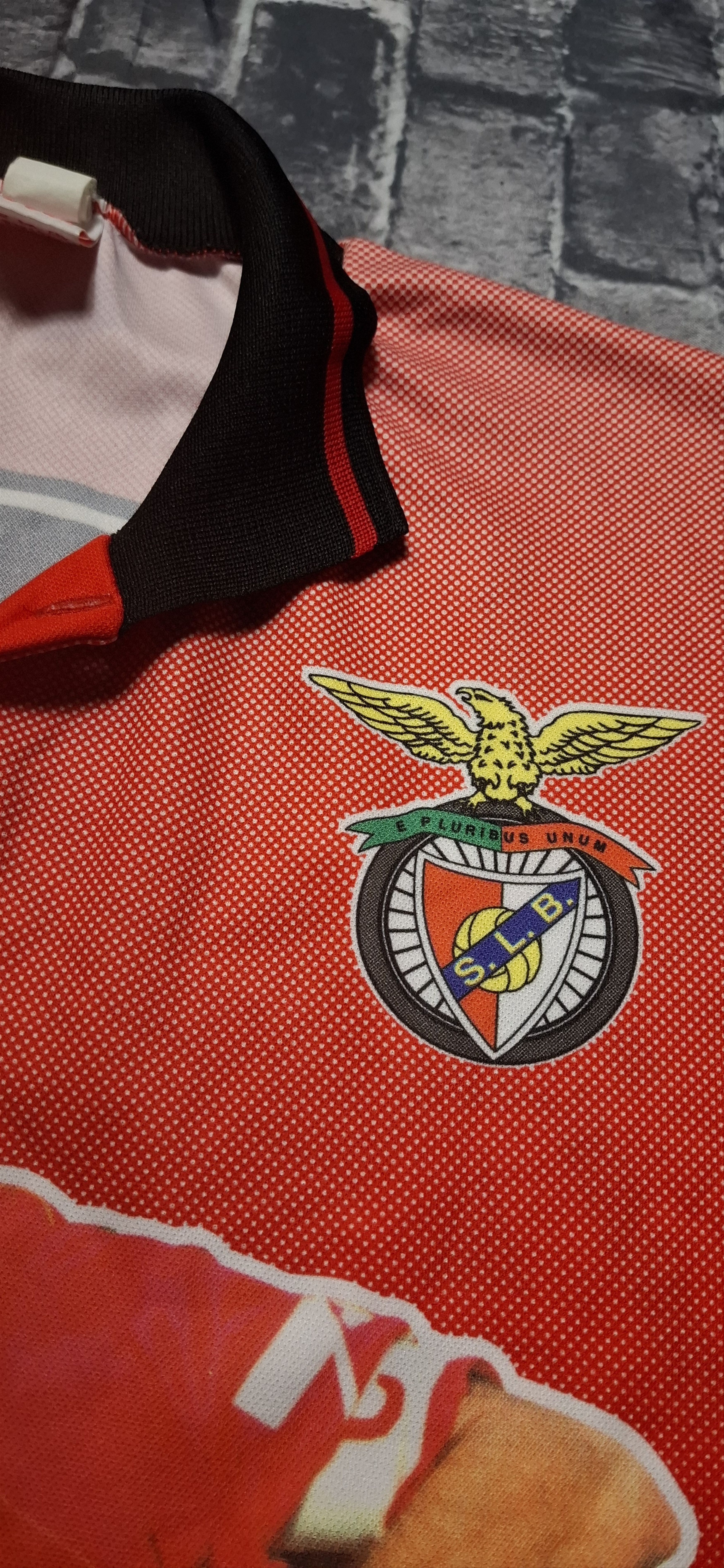 Other Benfica João Pinto #8 retro football shirt men's jersey Size US XXL / EU 58 / 5 - 5 Thumbnail