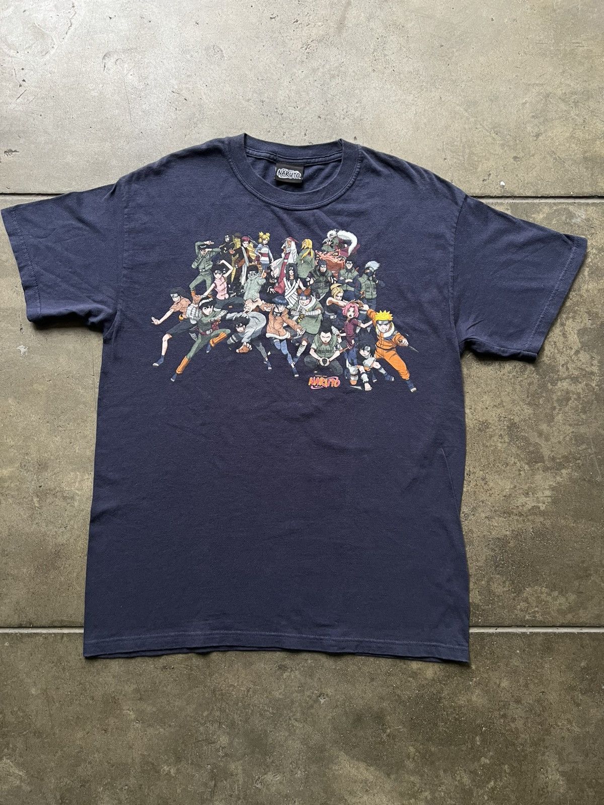 Vintage ‘00s Naruto Anime Vintage Tee Shirt One Piece DBZ Akira Size US M / EU 48-50 / 2 - 2 Thumbnail