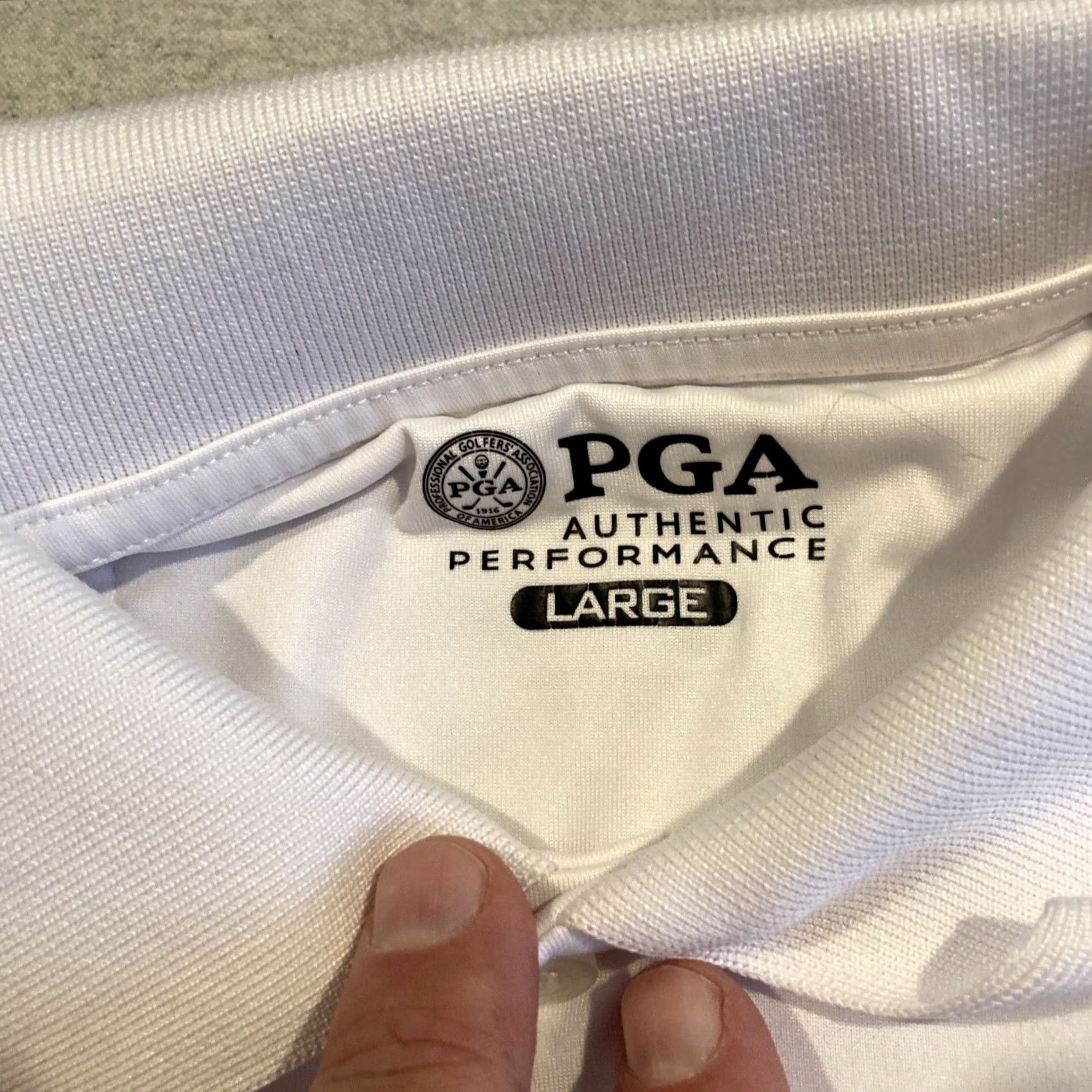 PGA Tour PGA TOUR Polo Shirt - Golf, Ryder Cup 2016, Hazeltine - White, L Size US L / EU 52-54 / 3 - 3 Thumbnail