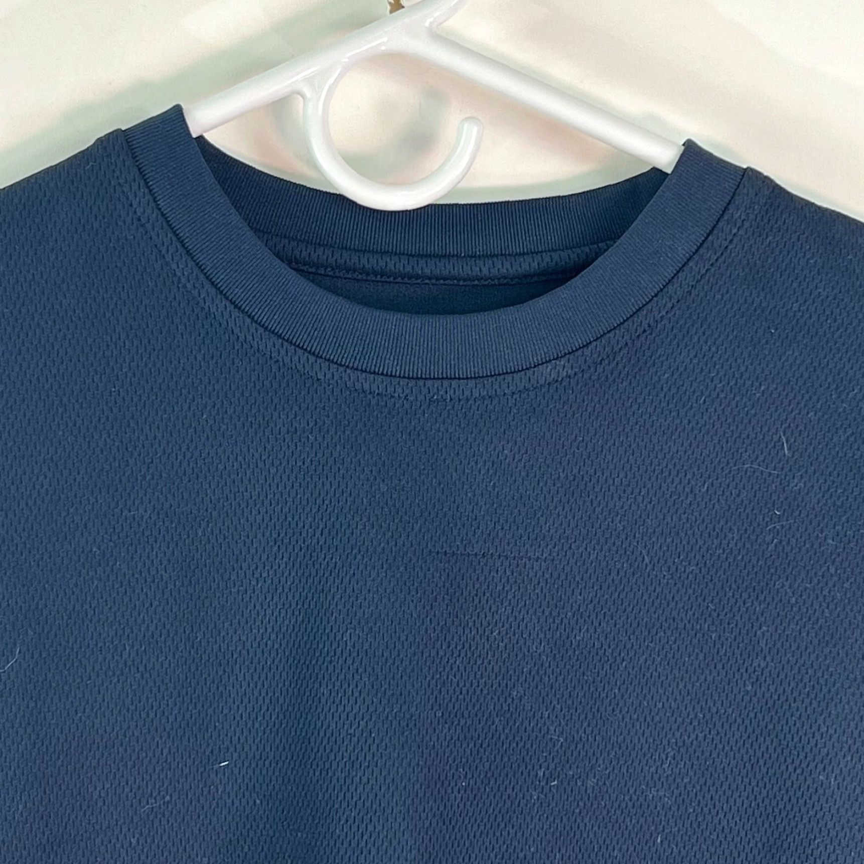 ESPIRIT Pro Spirit Mens Short Sleeves Crew Neck Navy Pullover Blue T Shirt Size M Regular Fit 100% Polyester- No N/A Size US M / EU 48-50 / 2 - 3 Thumbnail