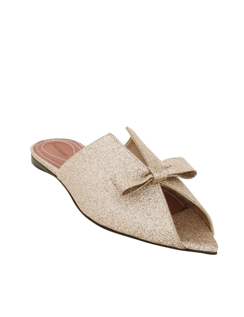 Zimmermann oc11z0925 Tux Mules in Gold Size US 11 / IT 41 - 6 Thumbnail
