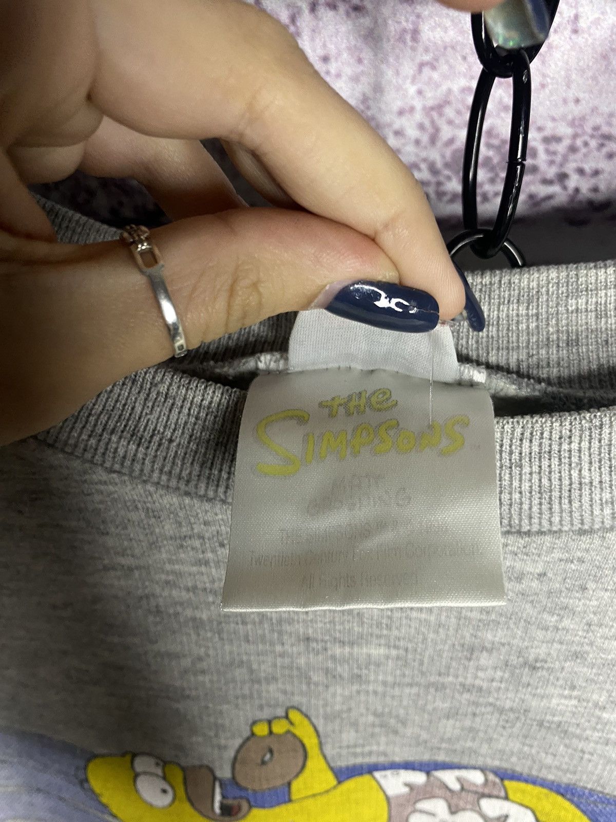 The Simpsons The Simpson Movie Overprint logo Sweatshirt 2000S Size US S / EU 44-46 / 1 - 5 Thumbnail