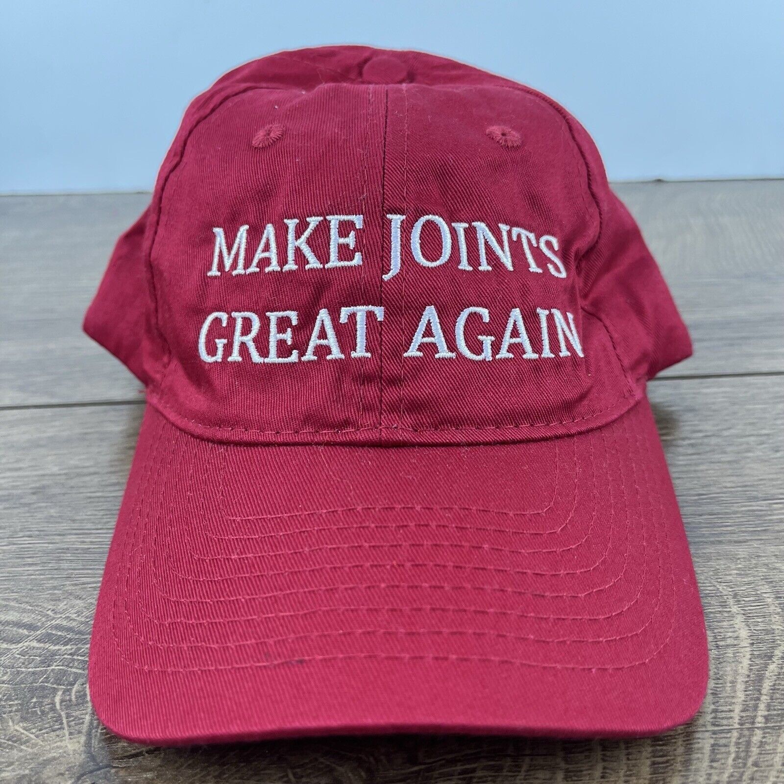 Other Make Joints Great Again Hat Joints Red Hat Adjustable Hat Re Size ONE SIZE - 2 Thumbnail