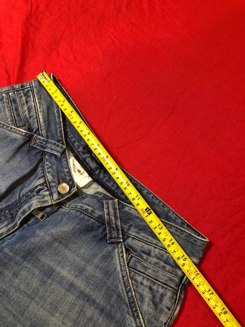 Dolce & Gabbana DOLCE GABBANA Women Slightly Distressed Blue Jeans Size 32" / US 10 / IT 46 - 9 Thumbnail
