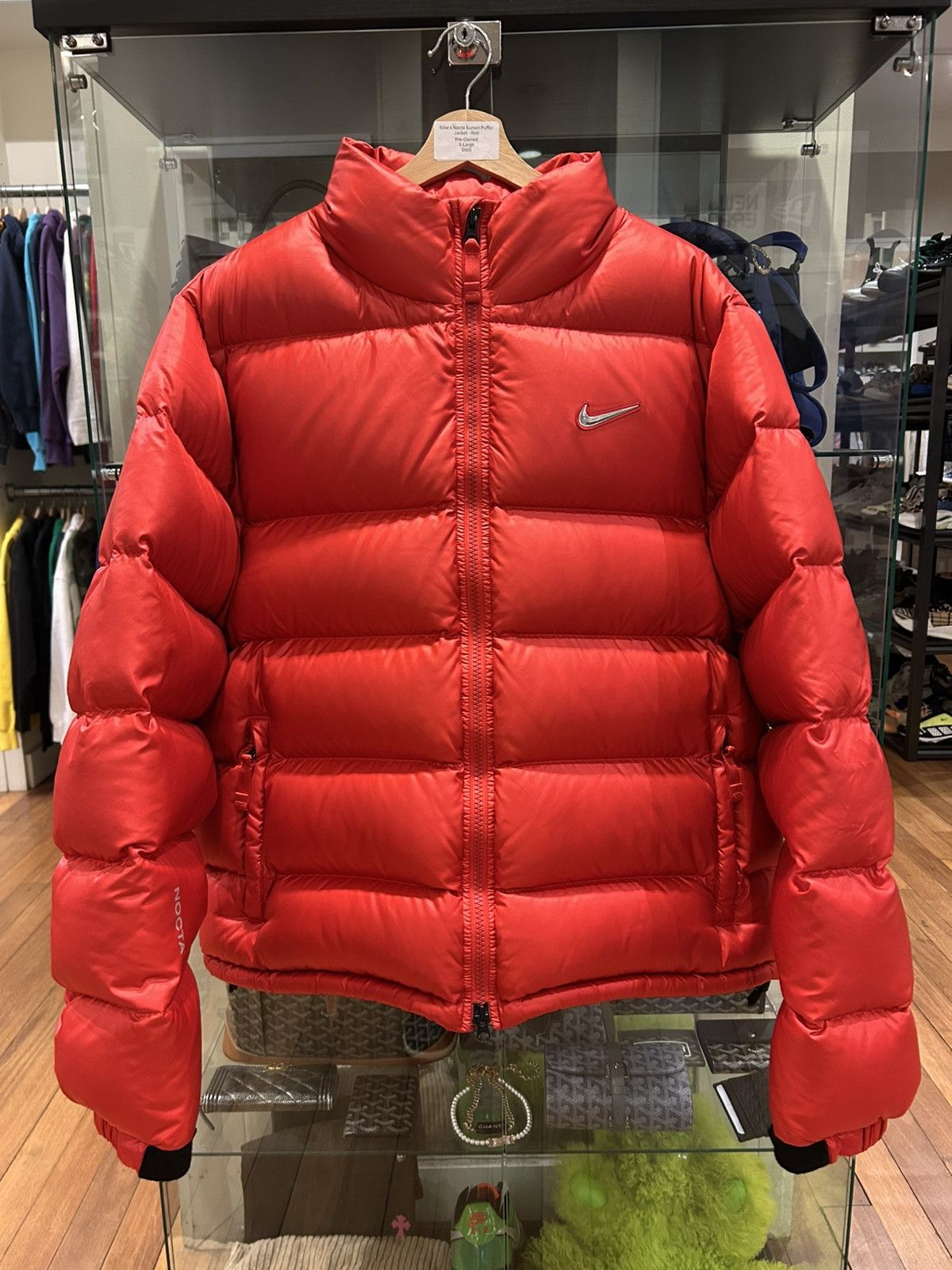 NOCTA × Nike Nike X Nocta Sunset Puffer Jacket - Red Size US XL / EU 56 / 4 - 1 Thumbnail