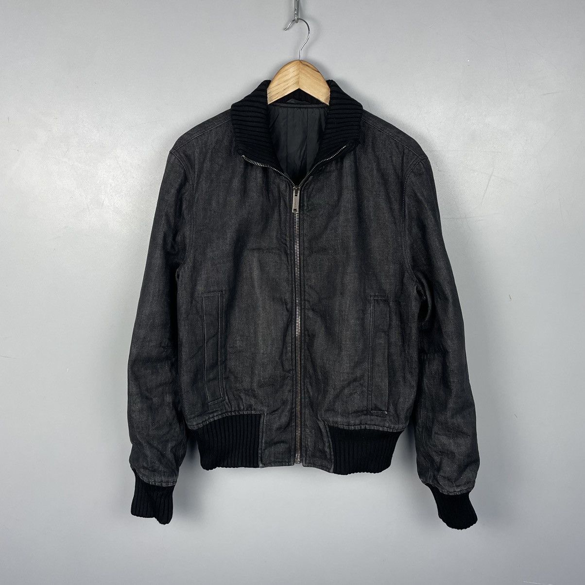 Z Zegna 🔥Rare🔥 Z Zegna denim bomber jacket lampo y2k Size US L / EU 52-54 / 3 - 2 Thumbnail